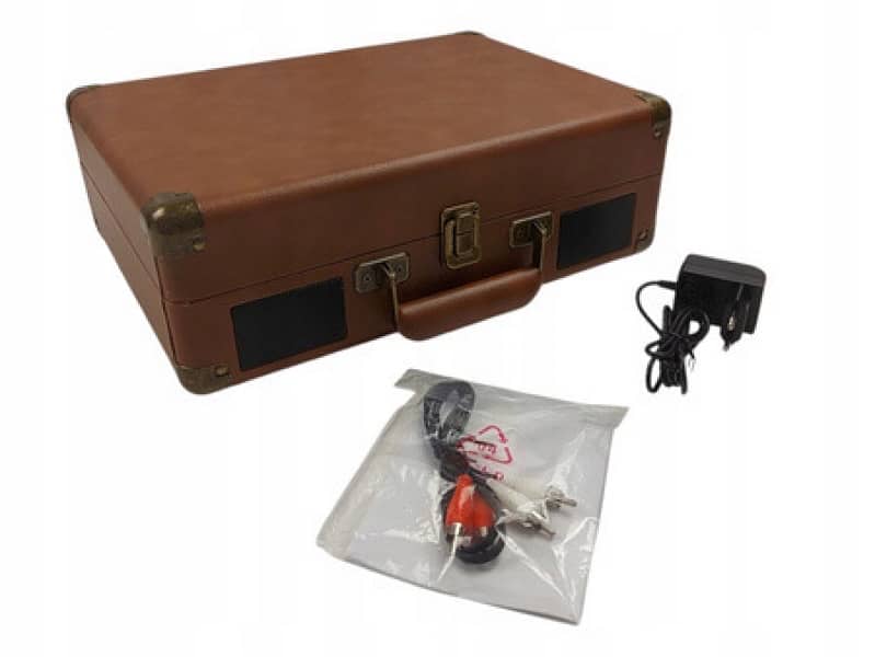 AETKFO C210 Bluetooth turntable 33/45/78 rpm. with USB and RCA 2