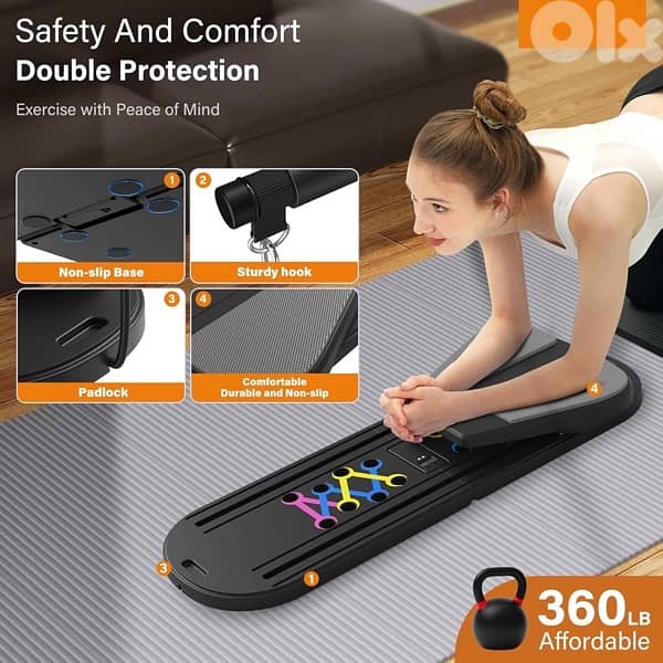 7-in-1 Multi-Function Portable Pilates Equipment, Home Pilates Set 0