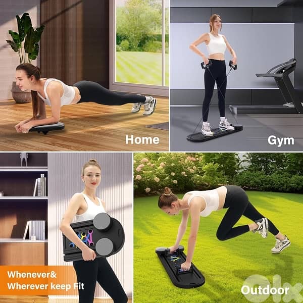 7-in-1 Multi-Function Portable Pilates Equipment, Home Pilates Set 1