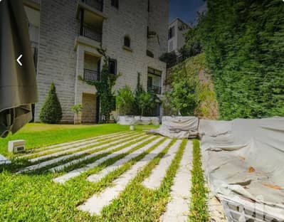 Apartment for sale in Beit Misk/ Garden/ Decorated