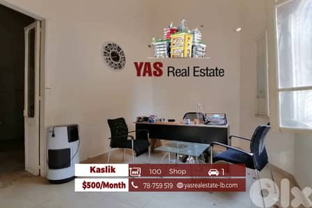 Kaslik 100m2 | Shop | Rent | Prime Location | EH |