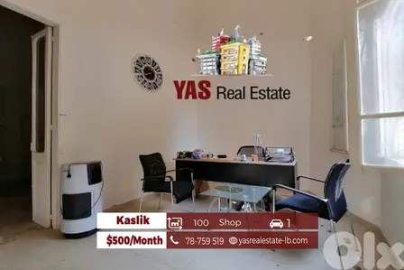 Kaslik 100m2 | Shop | Rent | Prime Location | EH |