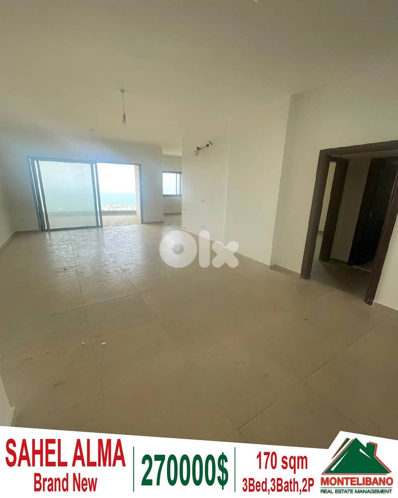 Brand New 170 sqm Apartment For Sale in Sahel Alma !!! 0