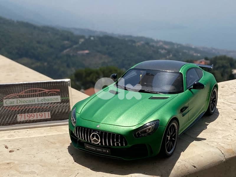 mercedes benz gt diecast resin model car scale 1/18 by gt spirit 1