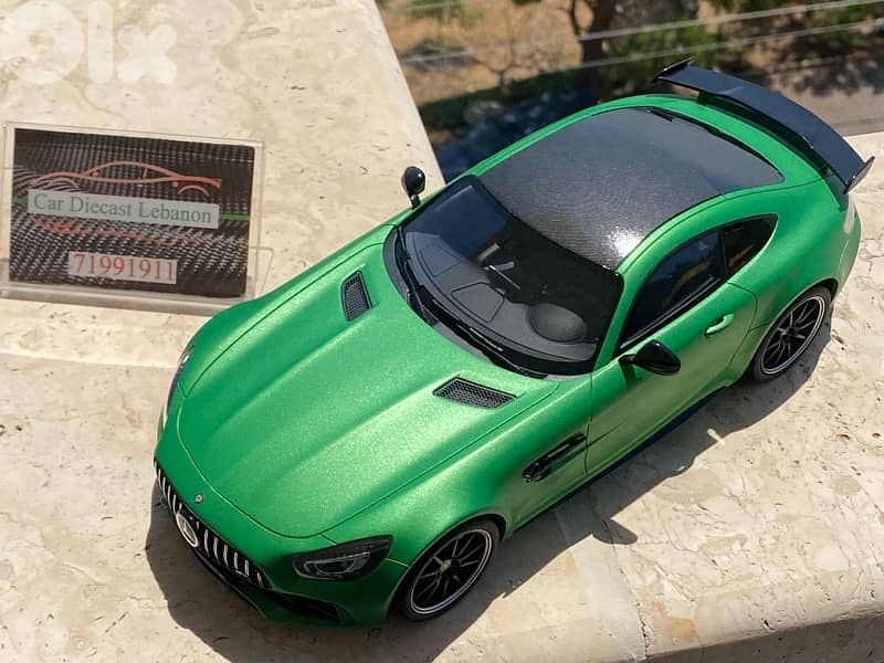 mercedes benz gt diecast resin model car scale 1/18 by gt spirit 3