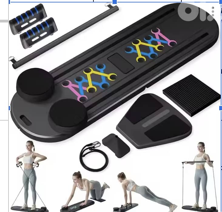 7-in-1 Multi-Function Portable Pilates Equipment, Home Pilates Set 0