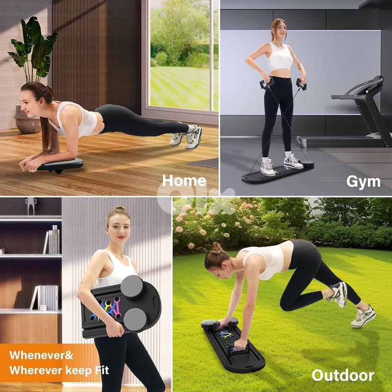 7-in-1 Multi-Function Portable Pilates Equipment, Home Pilates Set 2