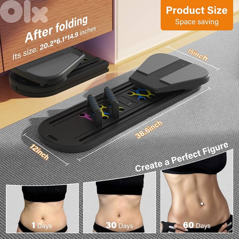 7-in-1 Multi-Function Portable Pilates Equipment, Home Pilates Set 3