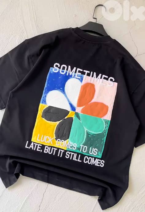 YEP - T-shirt Black oversize size S 9
