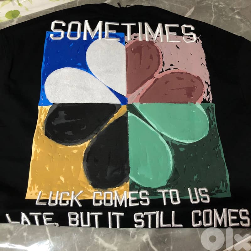 YEP - T-shirt Black oversize size S 4