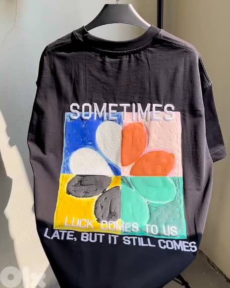 YEP - T-shirt Black oversize size S 8