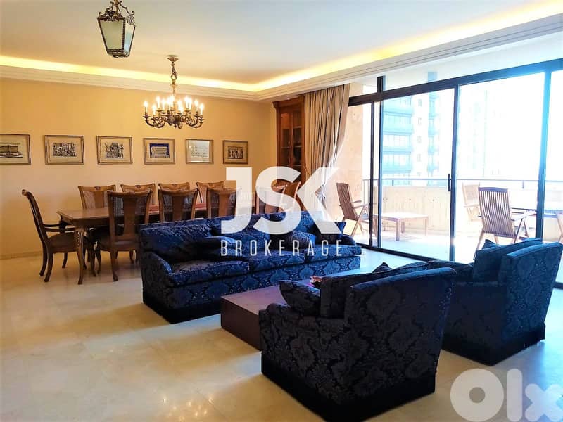 L18828-Spacious Apartment With Open City View For Sale in Achrafieh 0