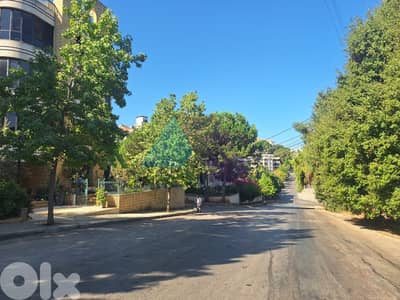 Prime location, Land+view 4 sale in Broumana - أرض للبيع في برمانا