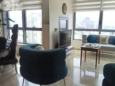 L18852-2-Bedroom Apartment with City View For Sale in Achrafieh