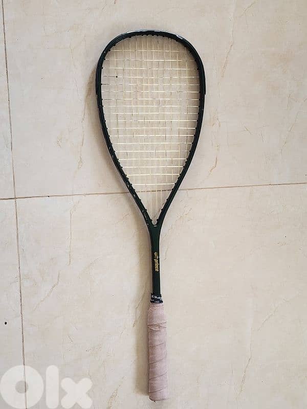 Prince Extender Oversize (OS) squash racquet with 20 free tennis ball 0