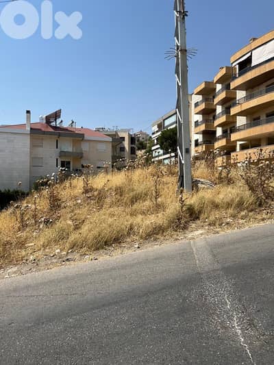 zahle ain el ghossein land 1011 sqm for sale prime location #1223