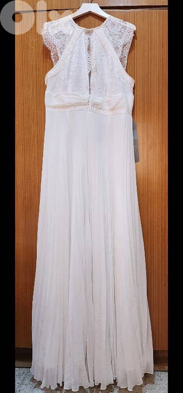 Asos Design engagement white maxi  dress size xl 46 0