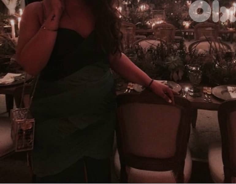 Green Shades Wedding Guest Dress Size M 1