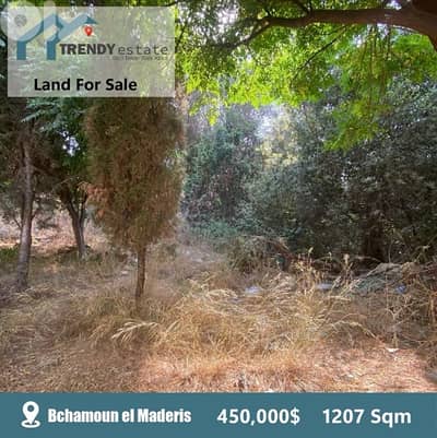 ارض ضمن موقع سكني هادئ للبيع في بشامون land for sale in bchamoun