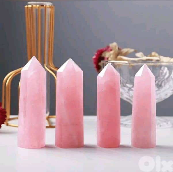 Natural Rose Quarts Stone 0