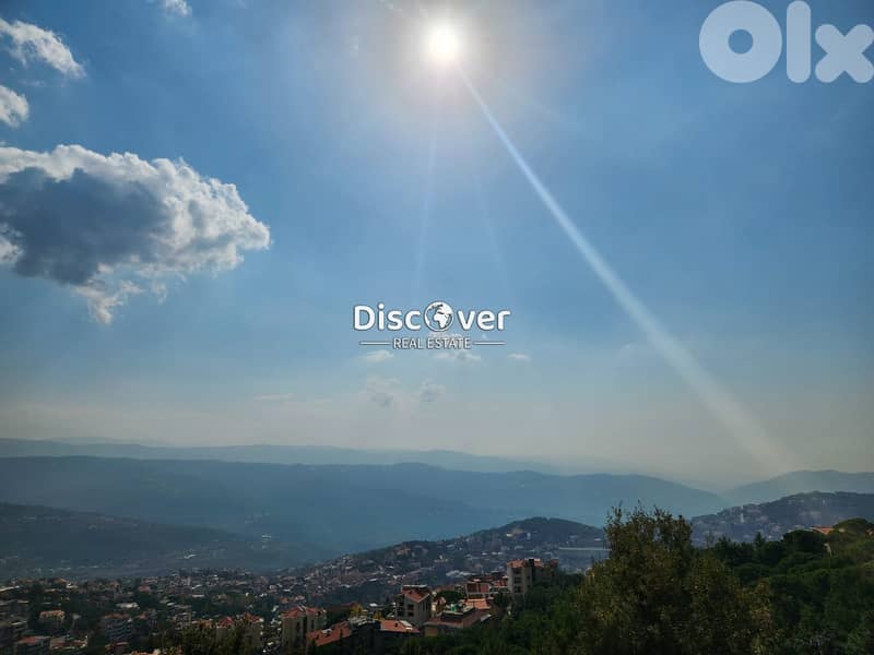 Unobstructed 360° View | Land for sale in Shalimar Baabdat  chalimar 3