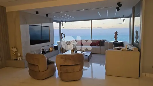 AIN EL MRAISEH 1ST LINE / OPEN SEA VIEW (250Sq) 3 BEDROOMS , (AM-282)