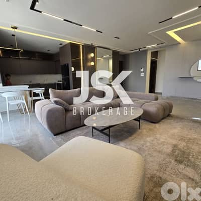 L18863 -  Furnished Apartment with Terrace For Sale in Achrafieh, Hote