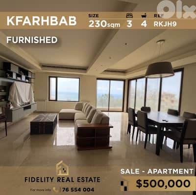 Apartment for sale in Kfarhbab RKJH9