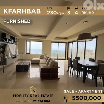 Apartment for sale in Kfarhbab RKJH9