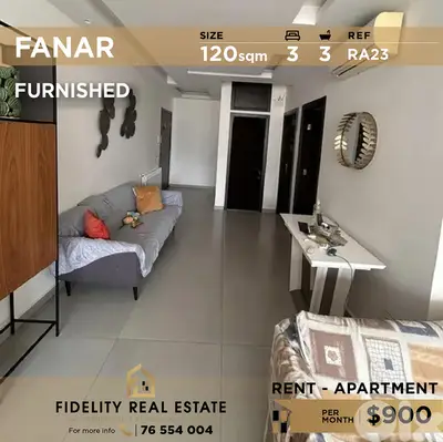 Apartment for rent in Fanar RA23 شقة  للإيجار في الفنار