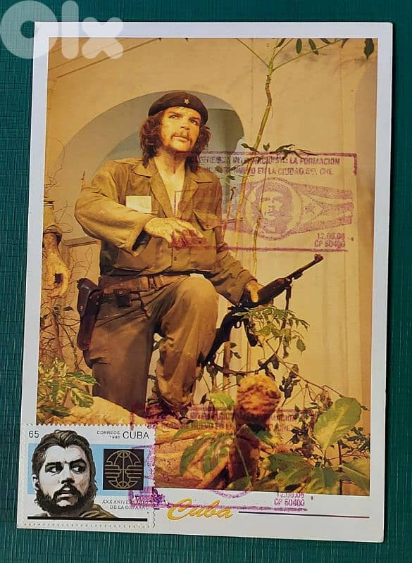 Che Guevara La Habana rare  postcard # CH-3 0