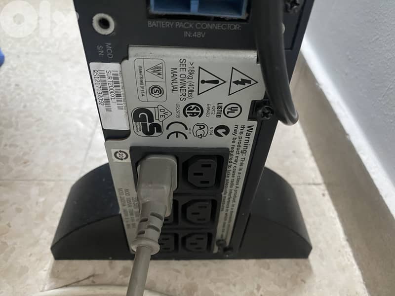 APC Online Smart-UPS RT 2000XL -230V 3
