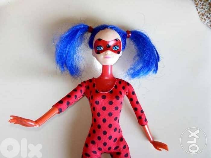 MIRACULOUS LADY BUG Disney Marinette good doll red body flex style=20$ 1