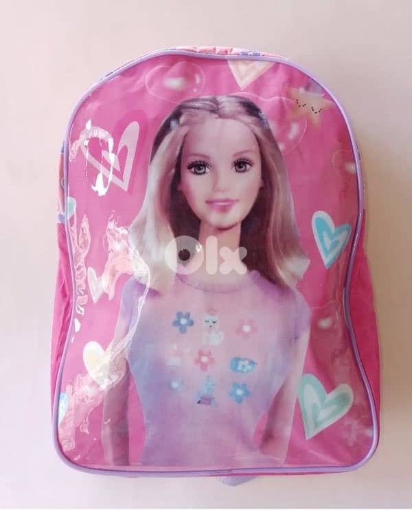14 inch Barbie school bag 0