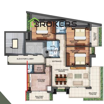 Apartment for Sale in Ras Al Nabaa   شقة للبيع في راس النبع