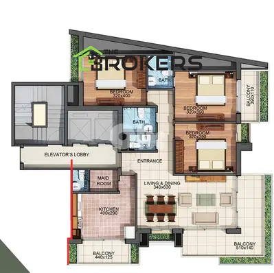 Apartment for Sale in Ras Al Nabaa   شقة للبيع في راس النبع
