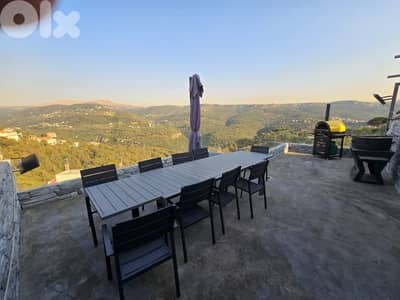 Duplex Fully Furnished Fully decorated in Ouyoun Broumana 475000$