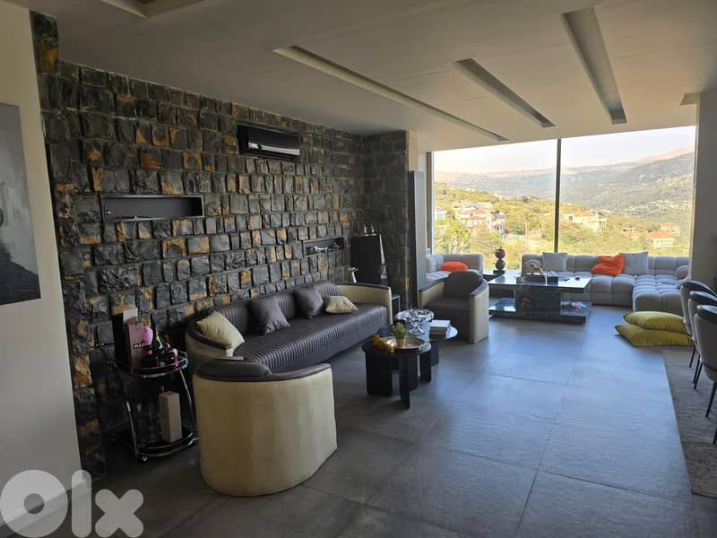 Duplex Fully Furnished Fully decorated in Ouyoun Broumana 475000$ 0