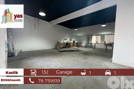 Kaslik 132m2 | Garage | Rent | Prime Location | EH |