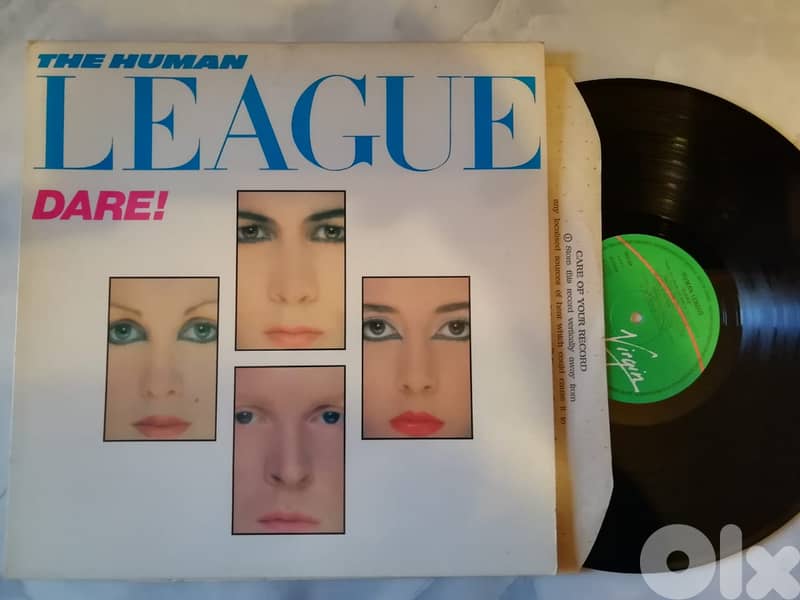 the human league Dare vinyl album 0
