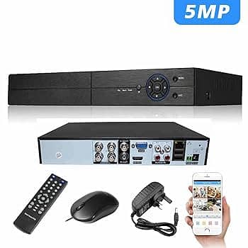 4 CH AHD DVR W/HDMI TCP/IP 3G CLOUD 5MP 0
