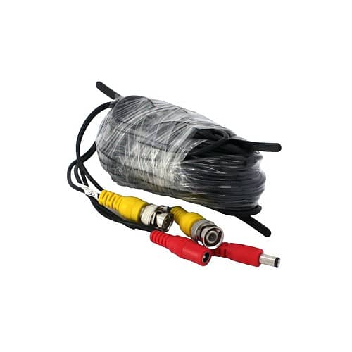 CCTV CABLE COAXIAL AND DC POWER 25M 0