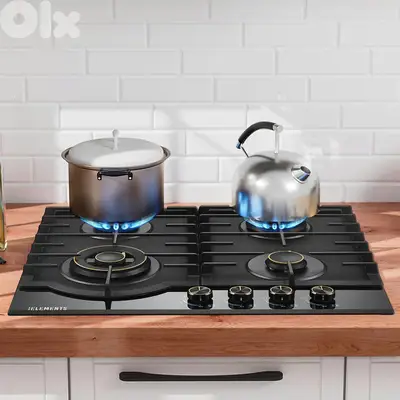 KB ELEMENTS BUILT-IN GAS COOKTOP ( 4 GAS BURNERS ) - ELK130GH4