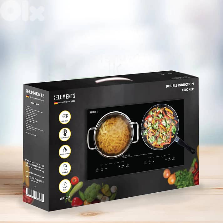 KB ELEMENTS DOUBLE INDUCTION COOKER | ELK103P 7