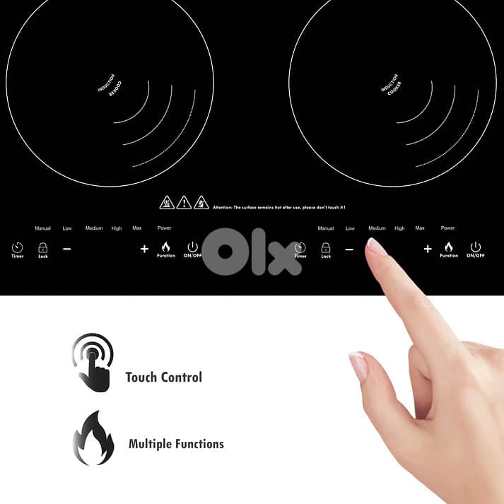 KB ELEMENTS DOUBLE INDUCTION COOKER | ELK103P 3