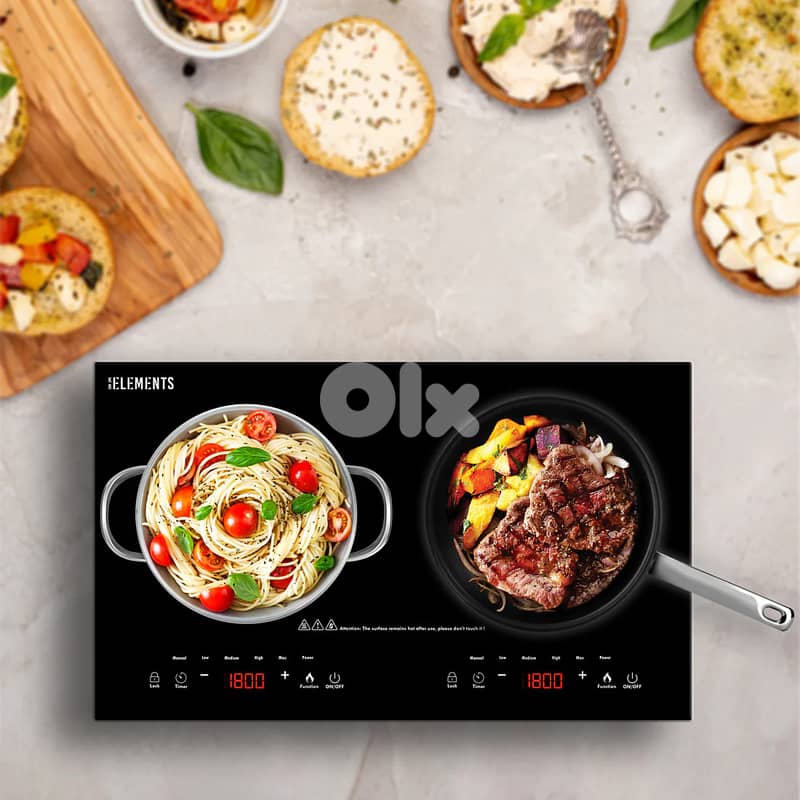 KB ELEMENTS DOUBLE INFRARED COOKER ELK110RP 3