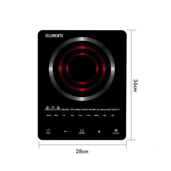KB ELEMENTS INFRARED COOKER ELK109RP 2