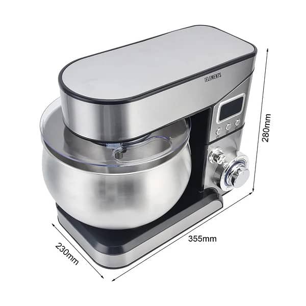 KB ELEMENTS STAINLESS STEEL STAND MIXER 5 Liters - ELK05LM 4