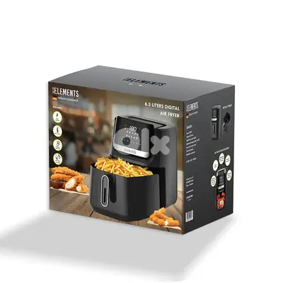 KB ELEMENTS 6.5 LITERS DIGITAL AIR FRYER | ELK65FD1
