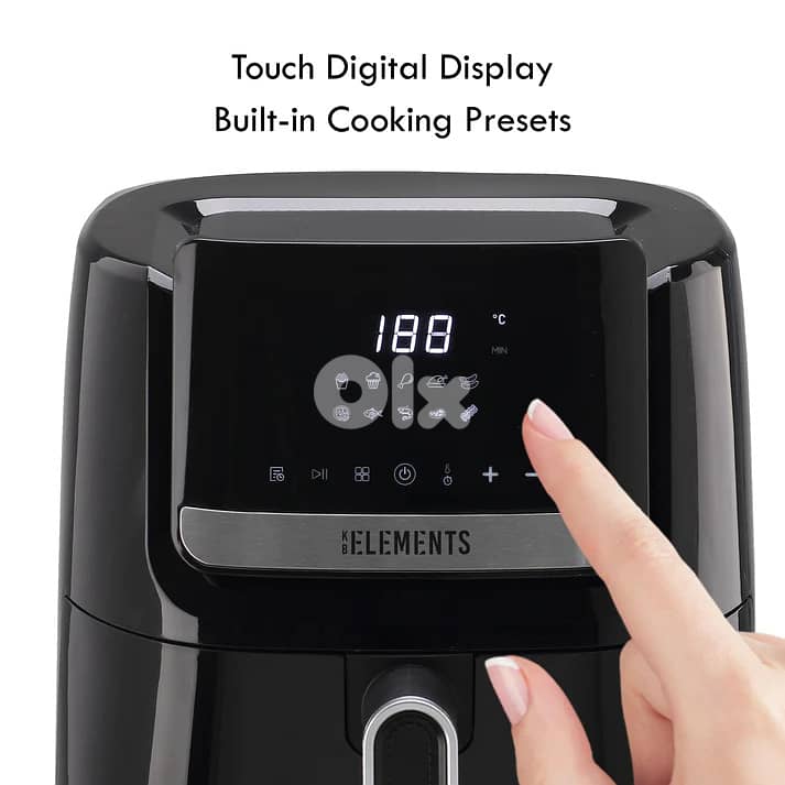 KB ELEMENTS 6.5 LITERS DIGITAL AIR FRYER | ELK65FD1 4